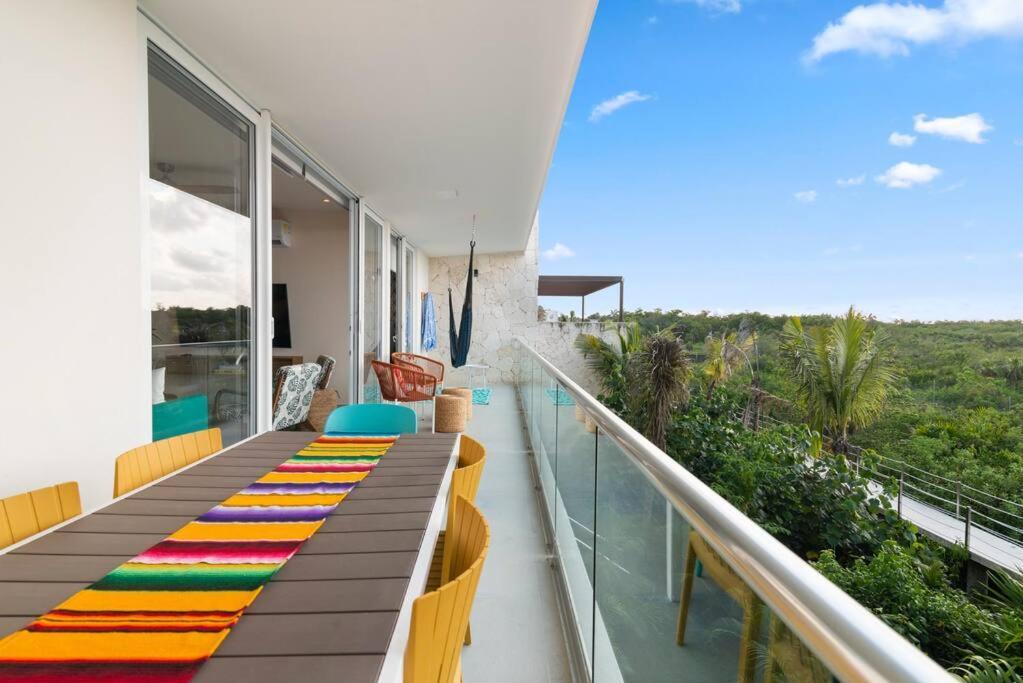 3 Bedroom Luxury Condo Next To Beach & Pools, Ac And Internet أكومال المظهر الخارجي الصورة