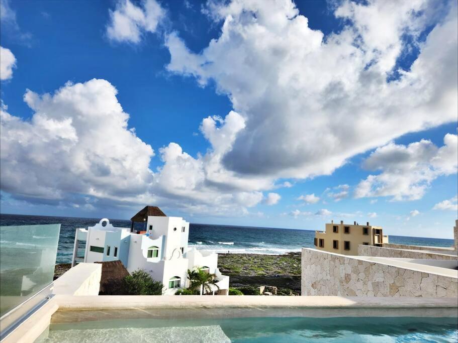 3 Bedroom Luxury Condo Next To Beach & Pools, Ac And Internet أكومال المظهر الخارجي الصورة